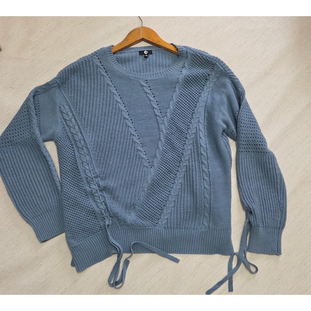 A & I Blue Sweater Woman's Size XL